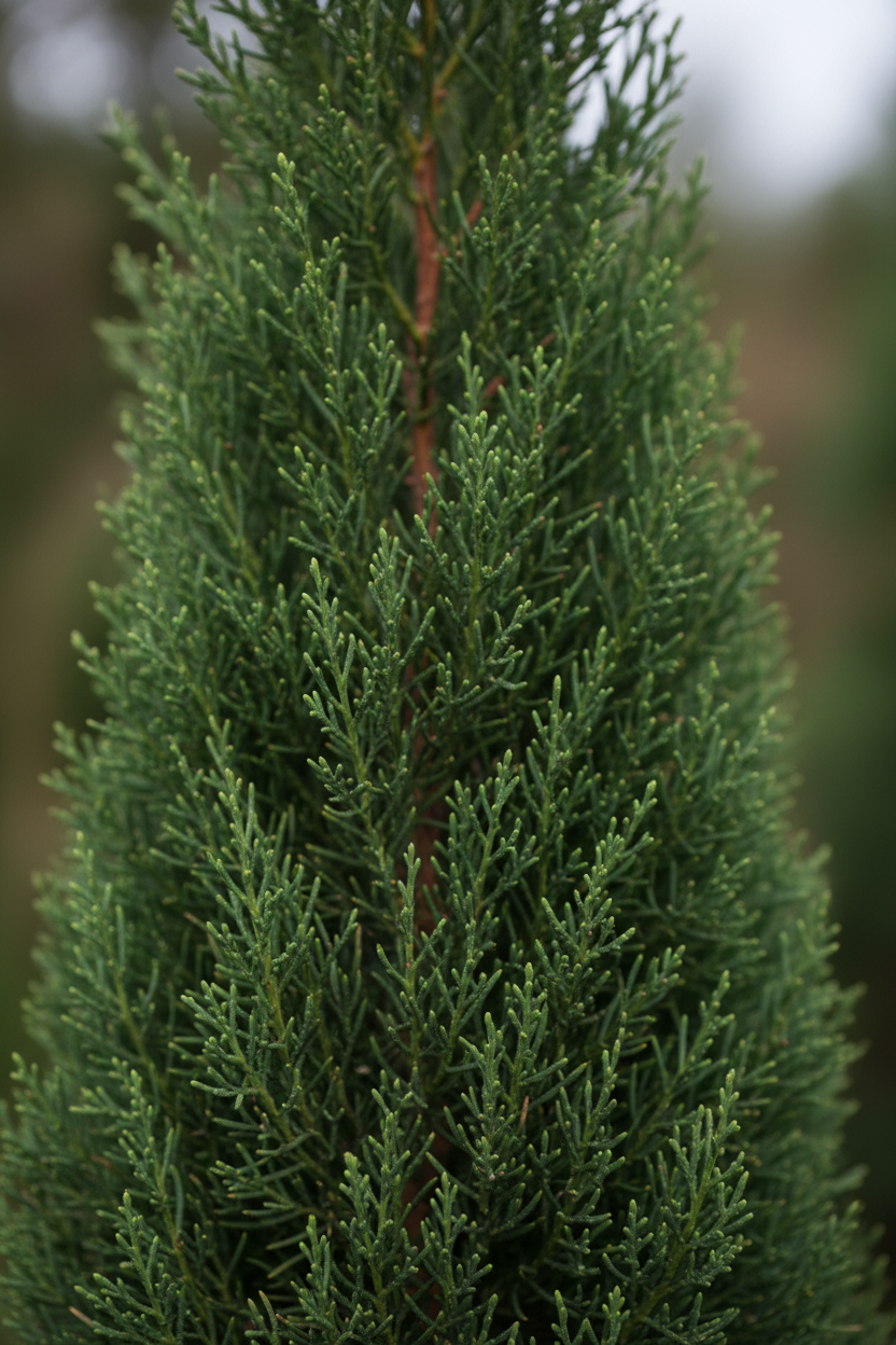 Mittelmeerzypresse Totem Nadeln Detail Malsch